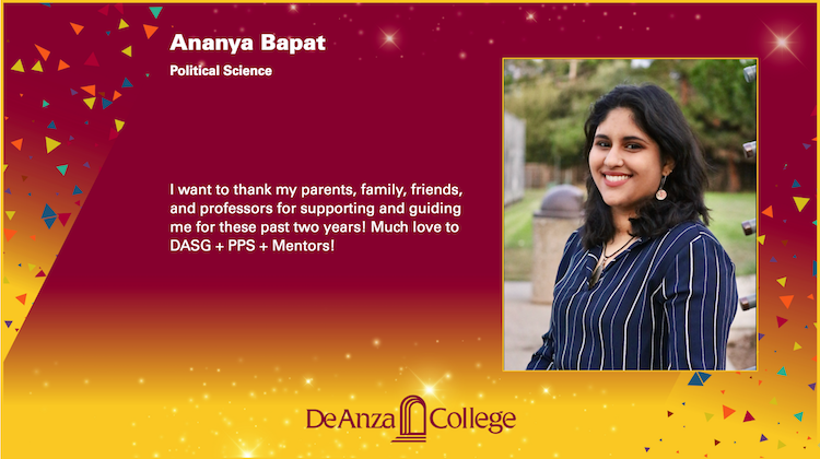 毕业生幻灯片:Ananya Bapat