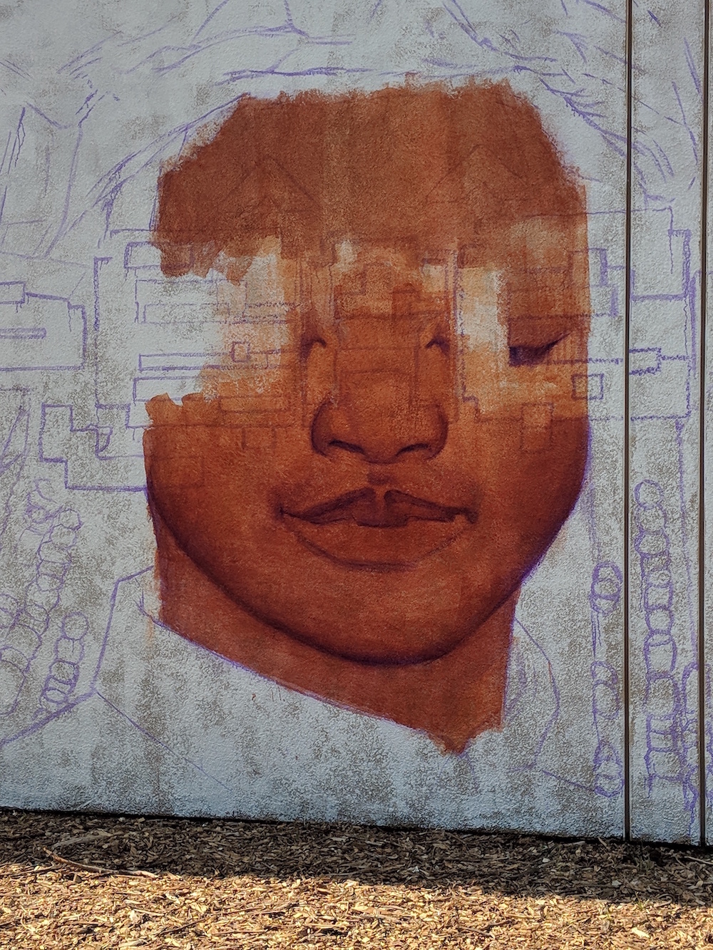 壁画向右转”width=