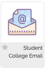 学生大学电子邮件图标
