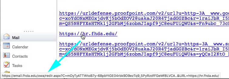 的例子显示一个URL sttus酒吧的一个web浏览器